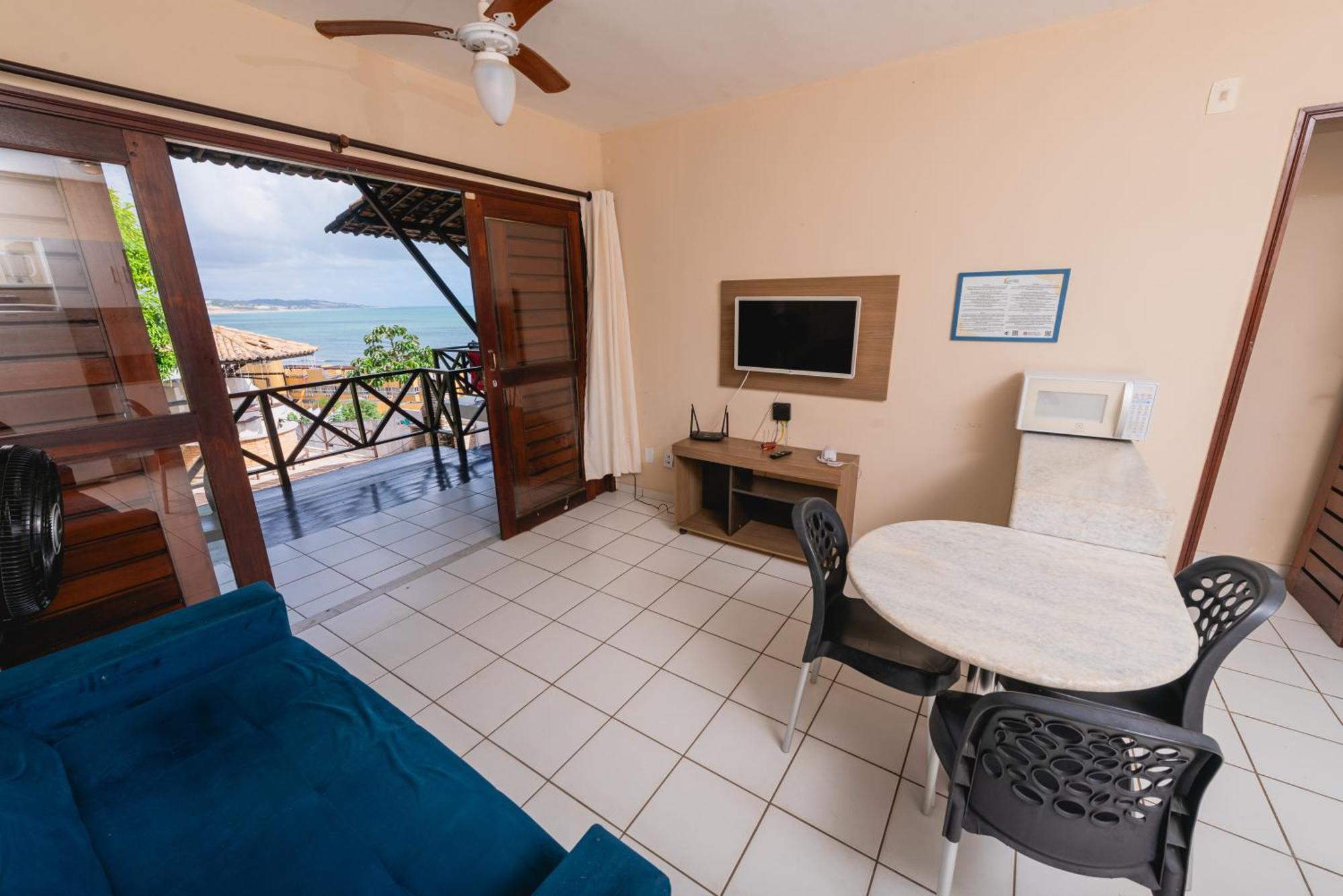 Apartamentos Natal Ponta Negra Vista Espetacular Para O Mar Dış mekan fotoğraf