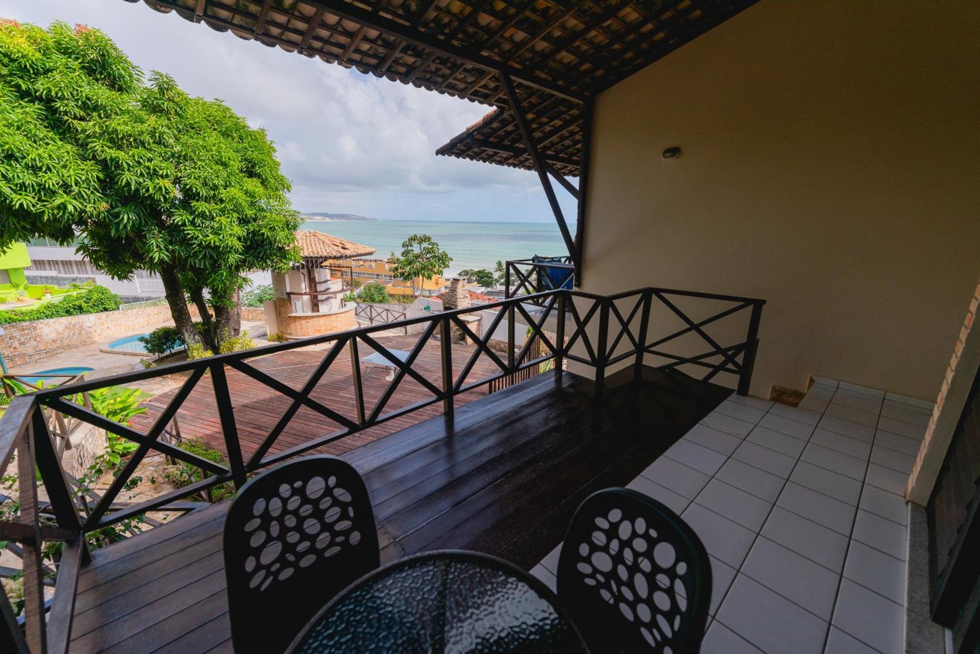 Apartamentos Natal Ponta Negra Vista Espetacular Para O Mar Dış mekan fotoğraf