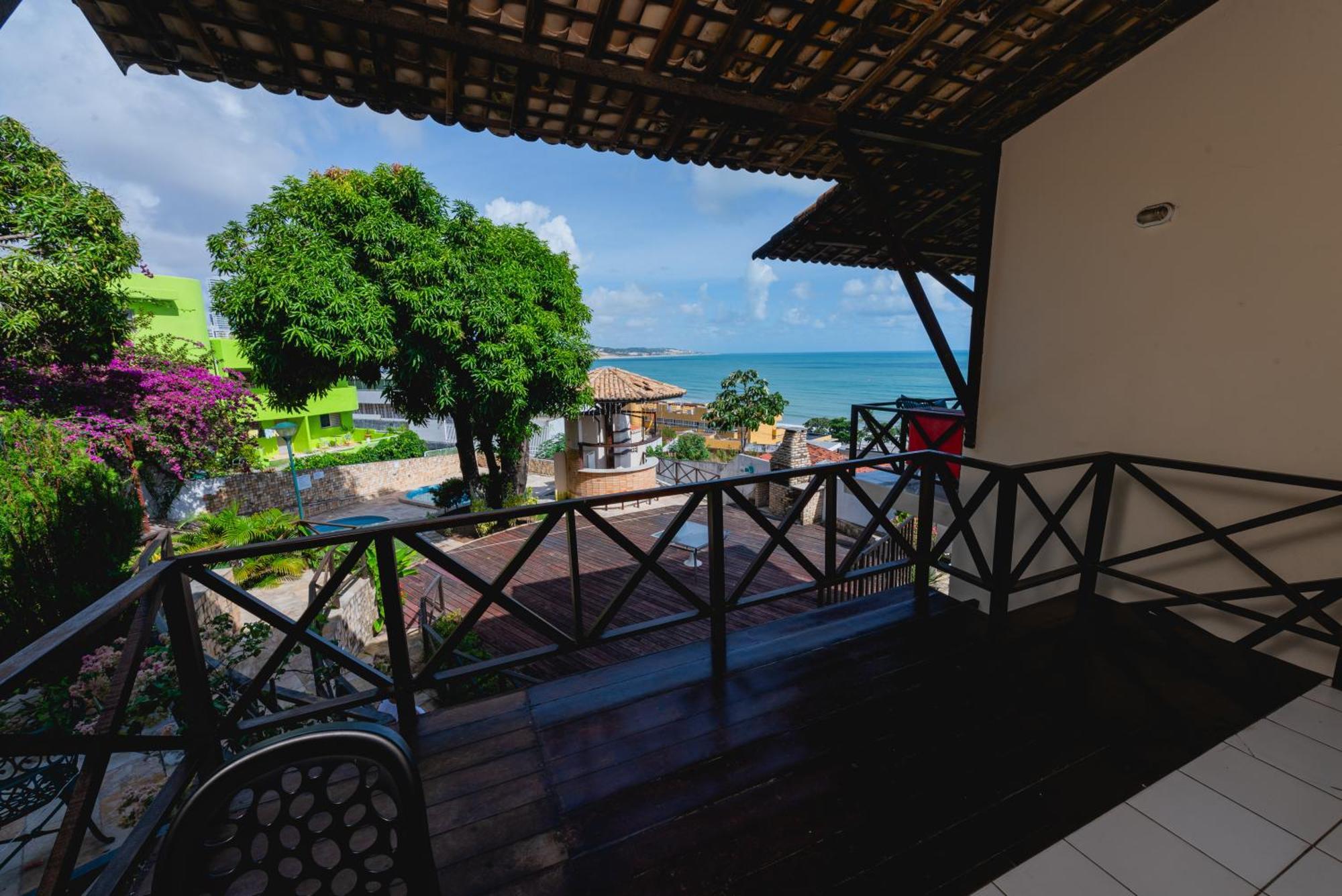 Apartamentos Natal Ponta Negra Vista Espetacular Para O Mar Dış mekan fotoğraf